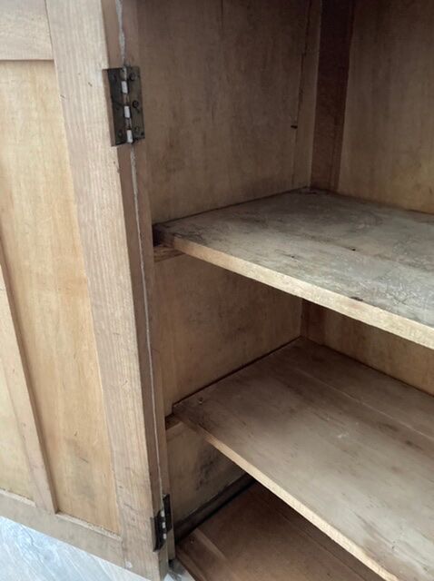 Old white Parisian buffet