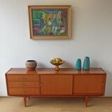 Modernist long sideboard of the 1970s