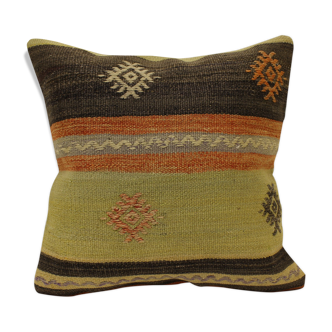 45x45 cm kilim cushion,vintage cushion cover