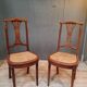 Pair ef chair canées 1930
