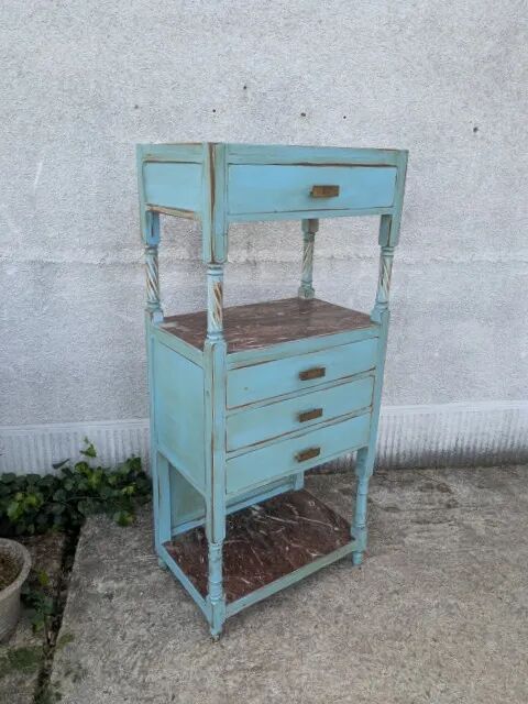 Unusual turquoise furniture