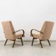 Armchairs type 53 by J. Smidek, Ton, Czechoslovakia, 1960s, set of 2