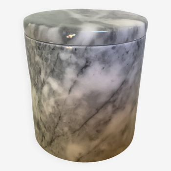 Gray White Marble Box