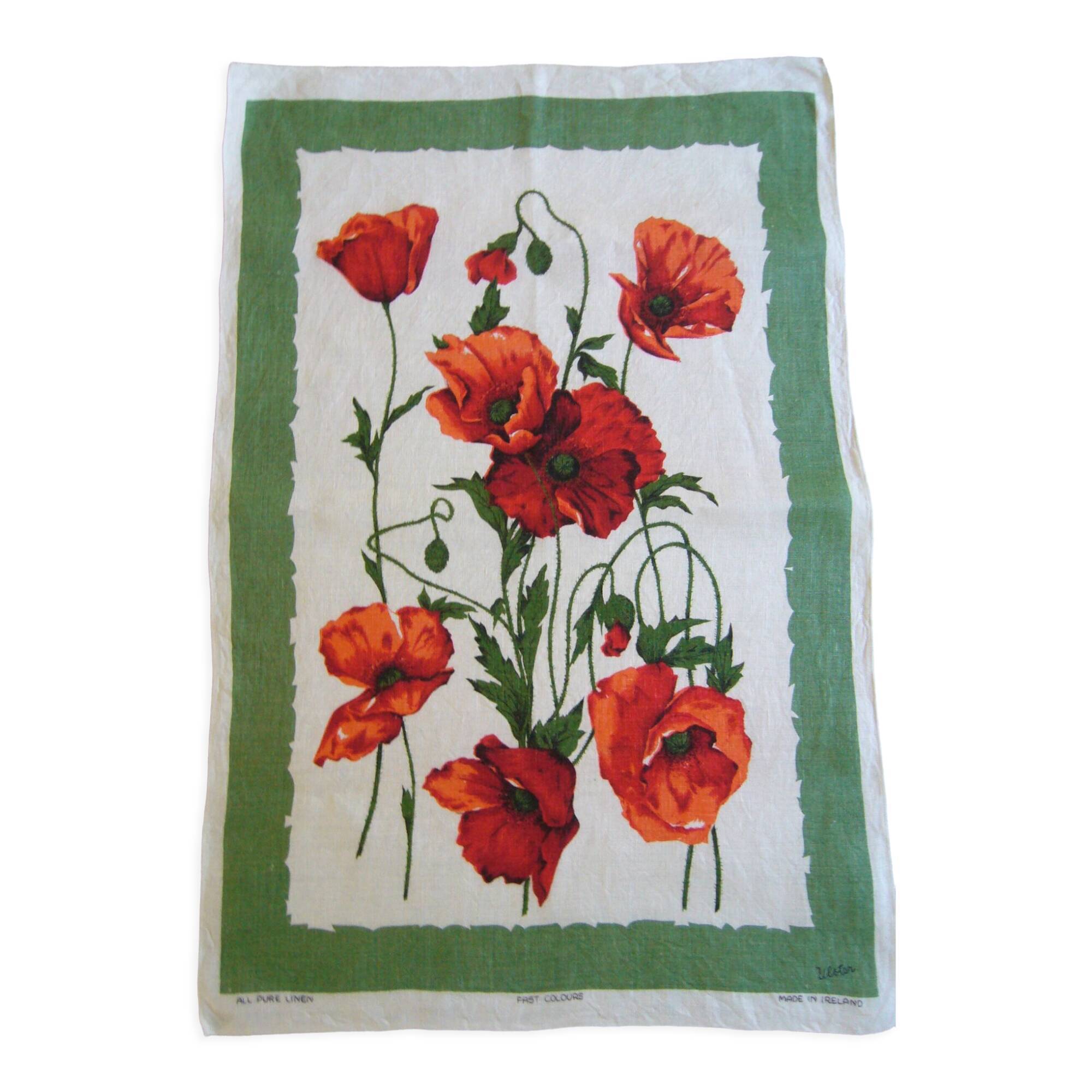 Pure linen tea towel Ireland