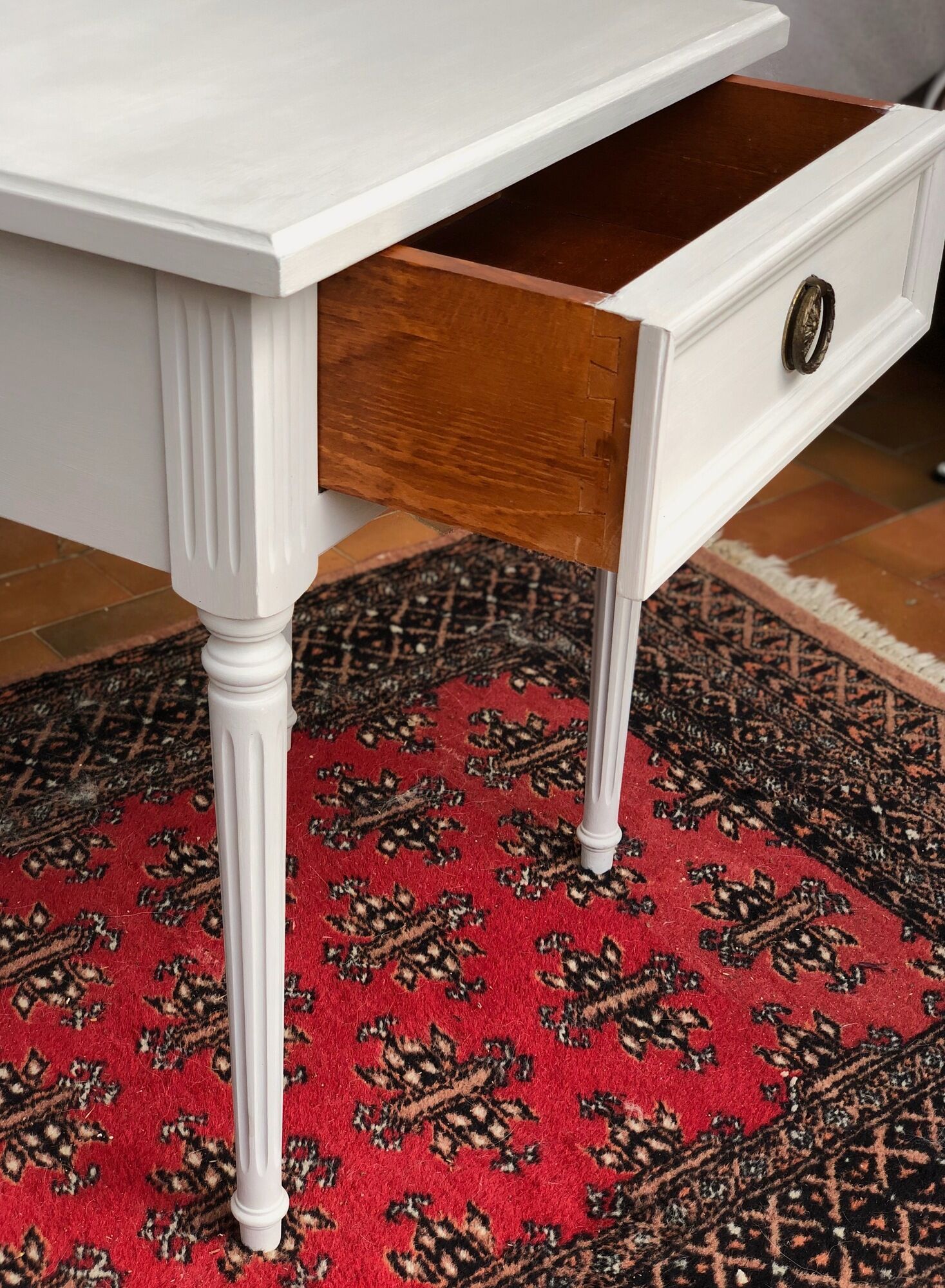 Pair of wooden bedsides Louis XVI style