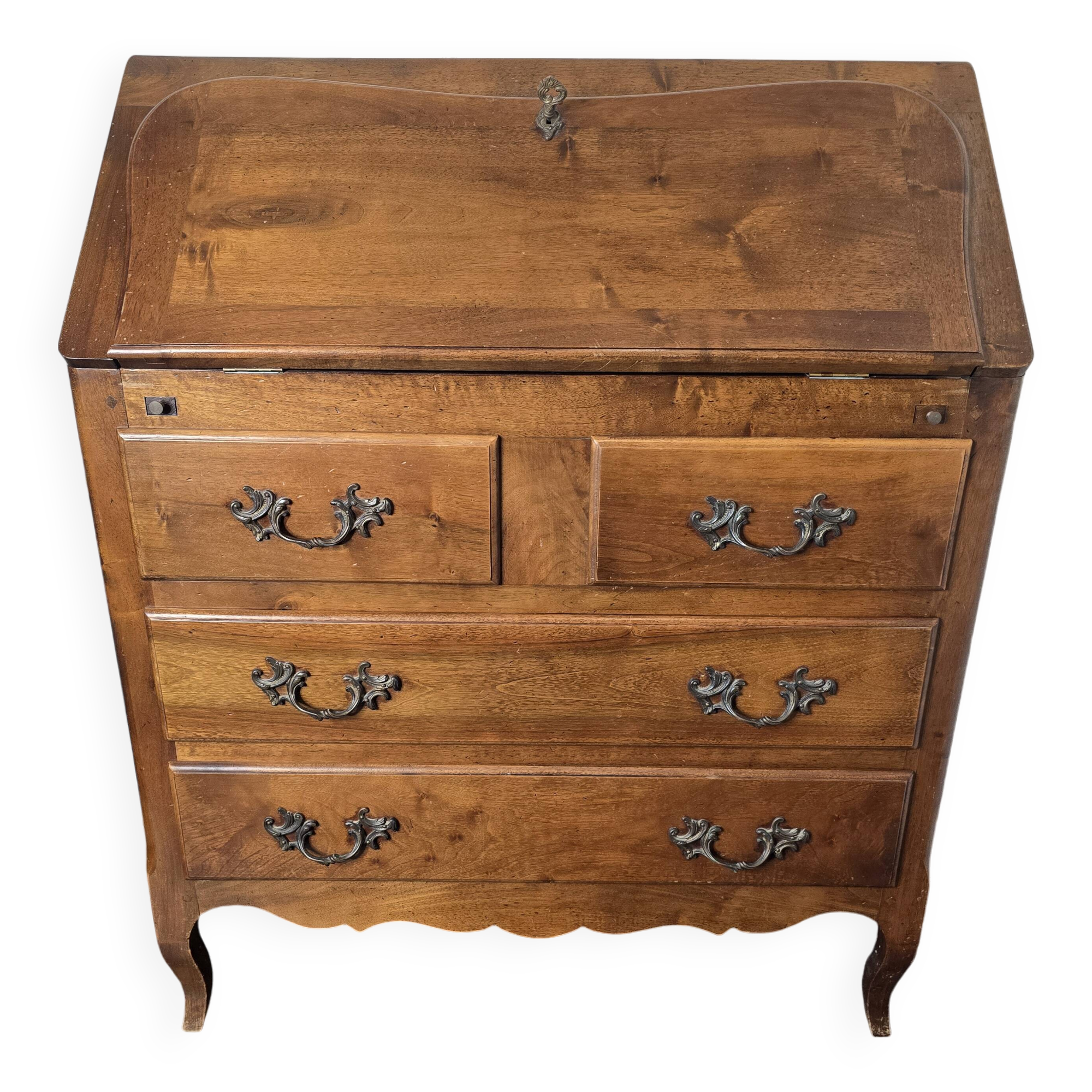 Walnut donkey desk
