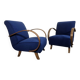 Chaises longues de Jindrich Halabala, années 1940, ensemble de 2