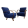 Chaises longues de Jindrich Halabala, années 1940, ensemble de 2