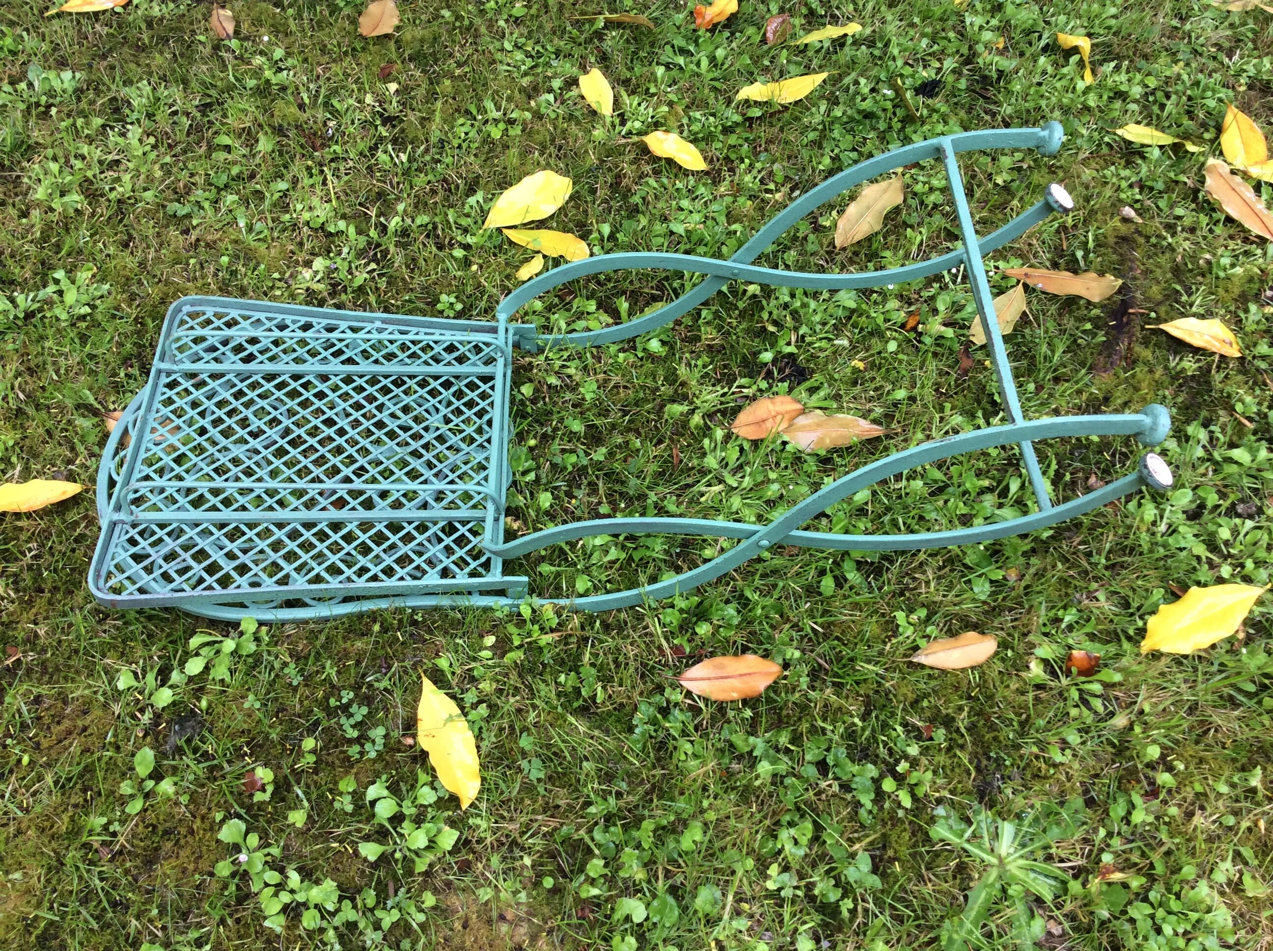 Garden chairs, folding