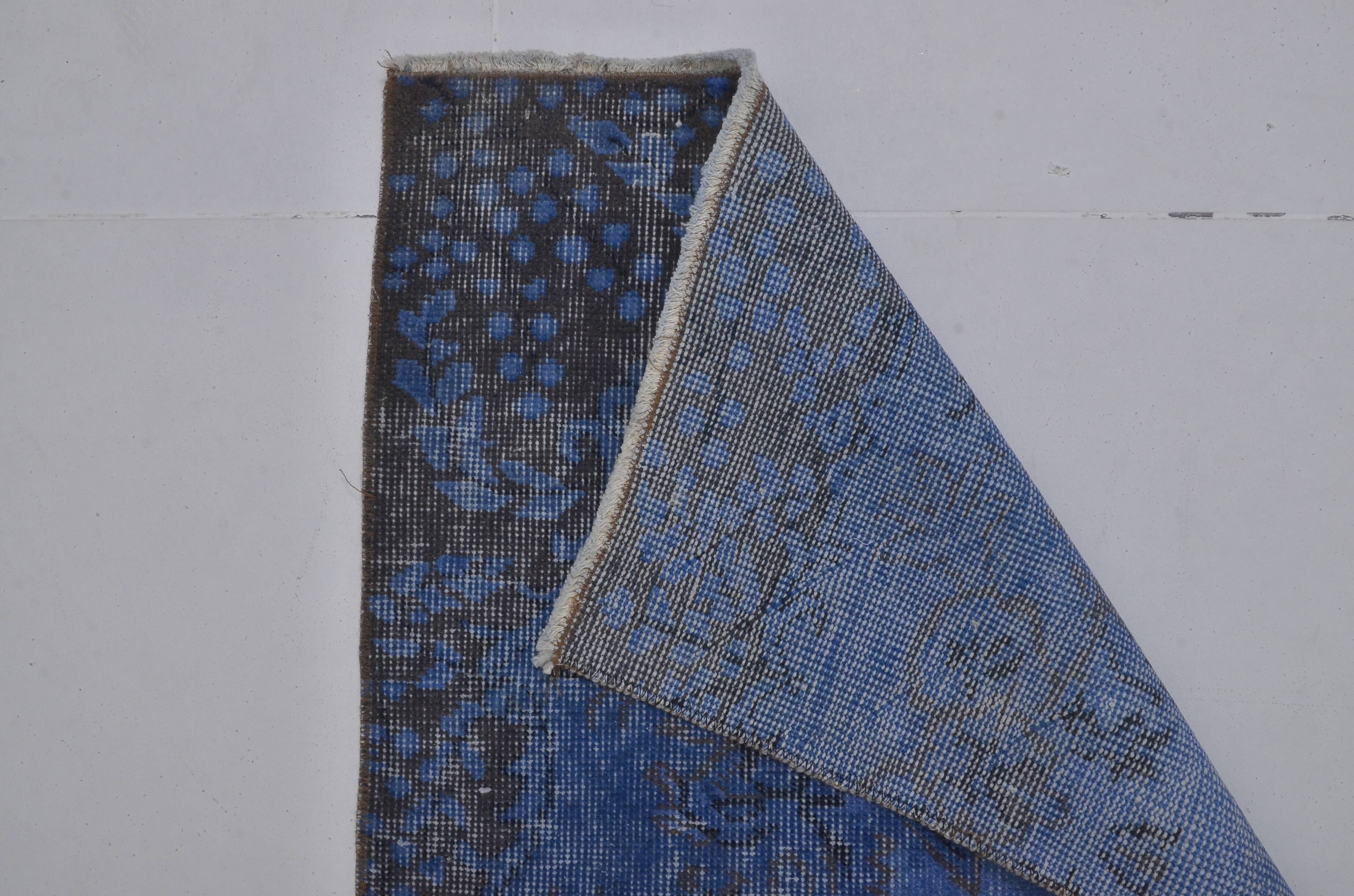 Blue Vintage Handknotted Rug sku 3929