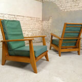 Pair of system chairs, late 1940s