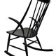 Fauteuil à bascule vintage Illum Wikkelso design danois