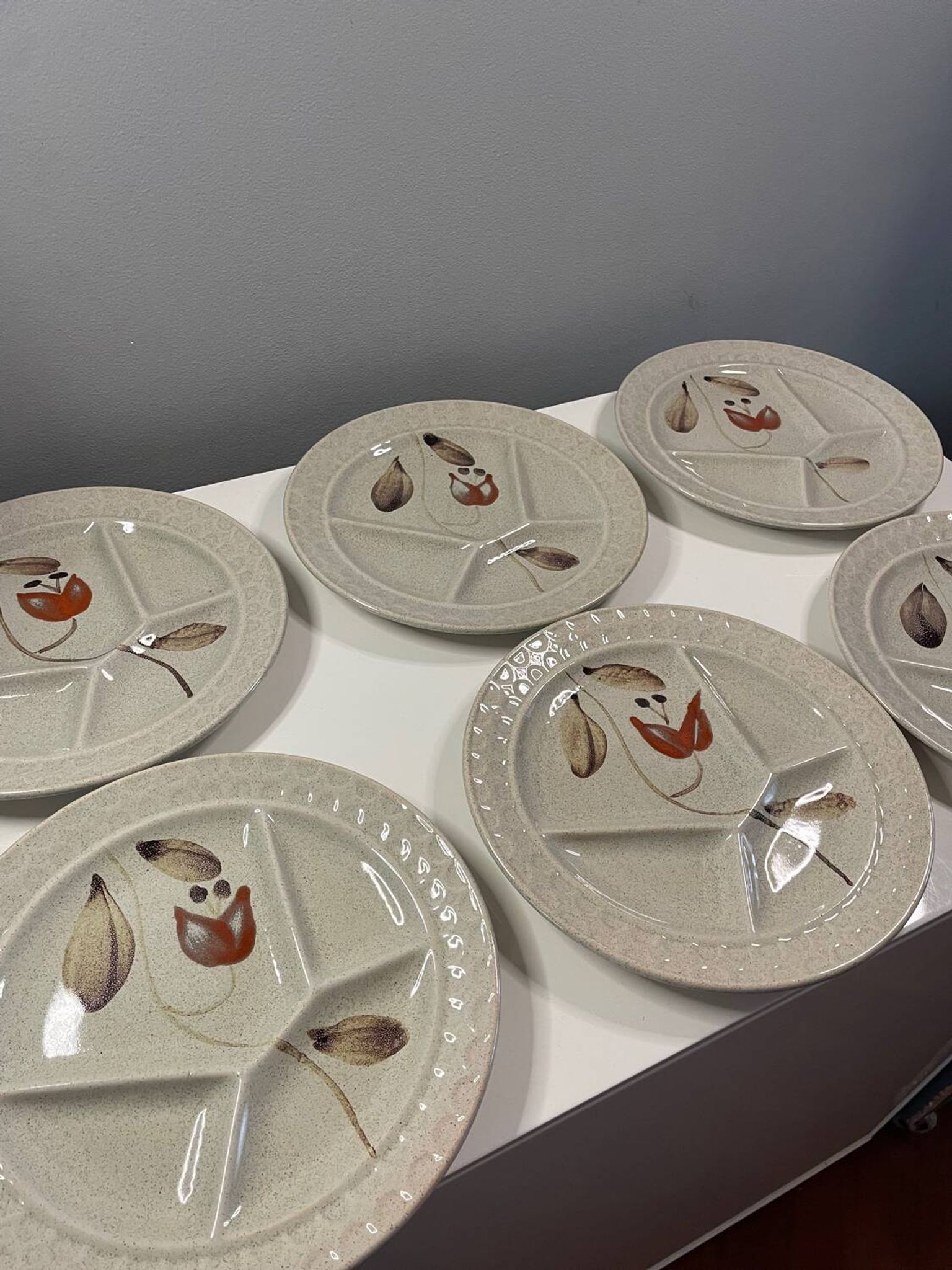 12 vintage Hollandia sarreguemine plates