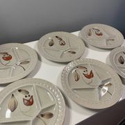12 vintage Hollandia sarreguemine plates