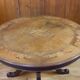 Pedestal table Louis-Philippe style 20th century