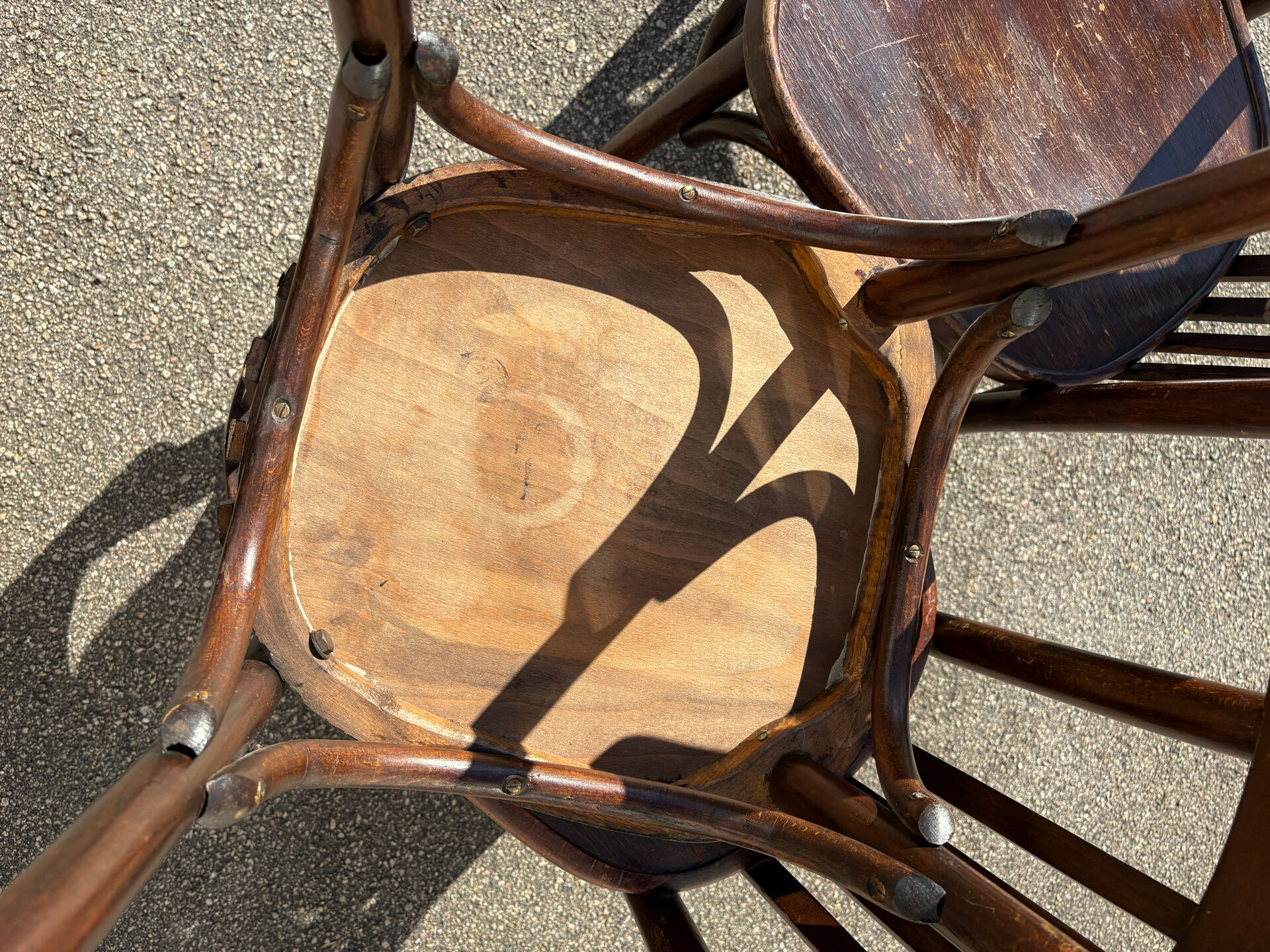 Set of 4 bistro chairs