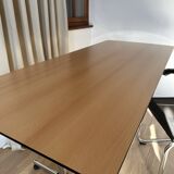 KITOS USM Haller desk in natural varnished beech veneer