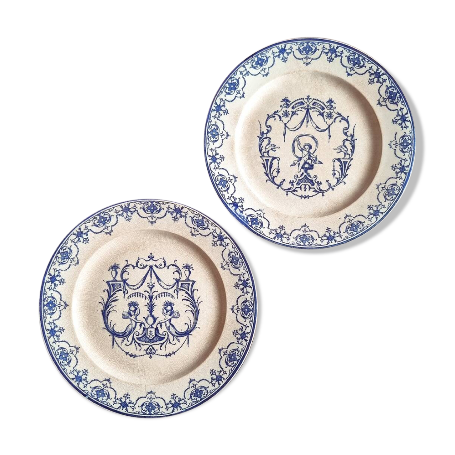 Raised Cake Plate - Jules Vieillard