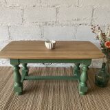 Solid wood coffee table