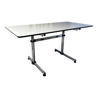 KITOS USM Haller desk in pearl gray laminate
