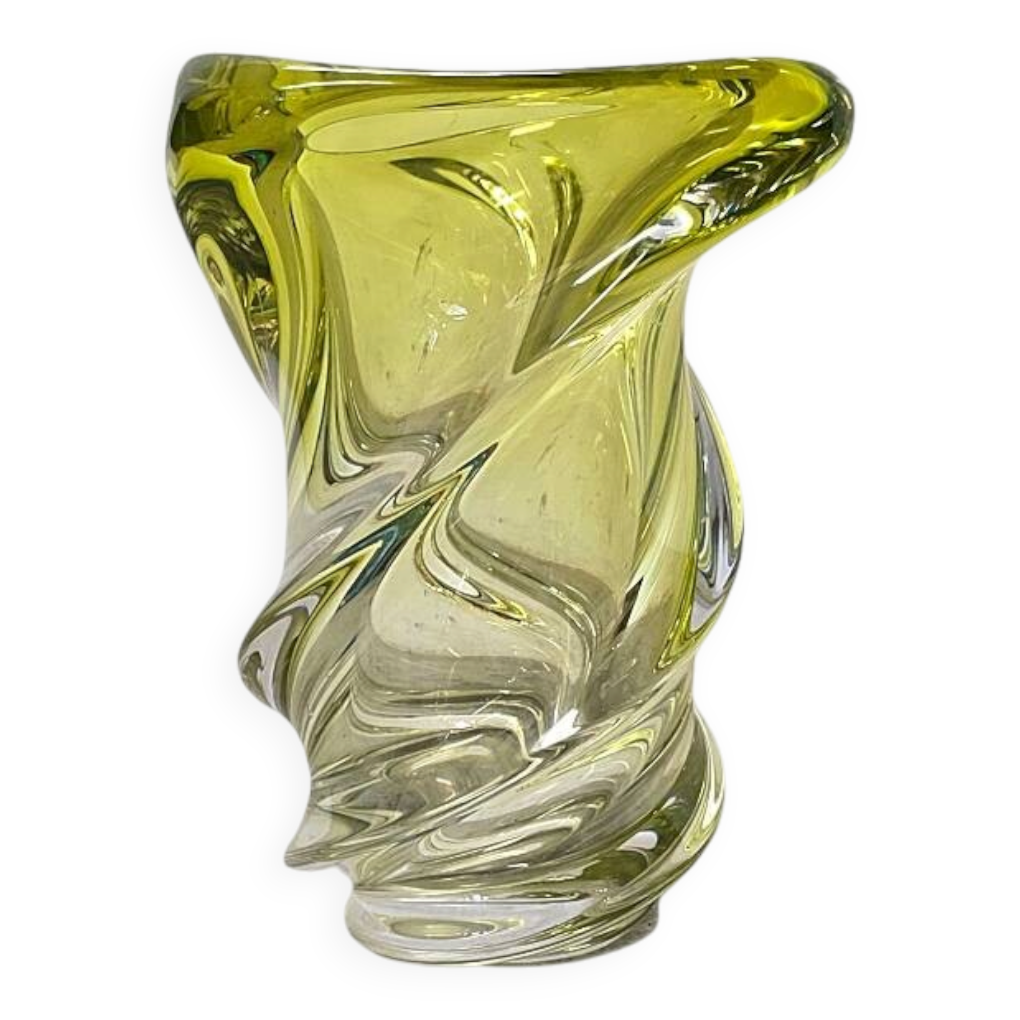 Vase De Conque Val St. Lambert des années 1950/60.
