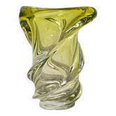 Mid Century Val St. Lambert Vase De Conque, 1950/60s