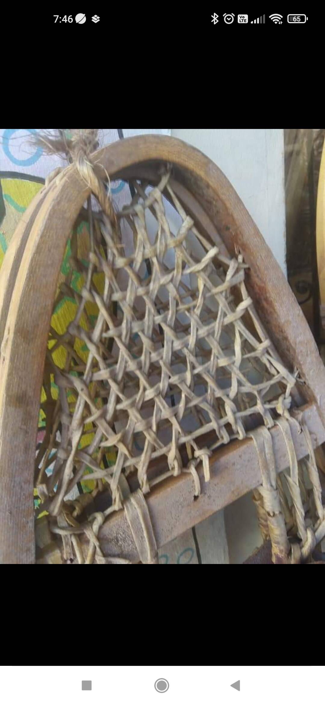 2 pairs of snowshoes from the far north, circa 1900