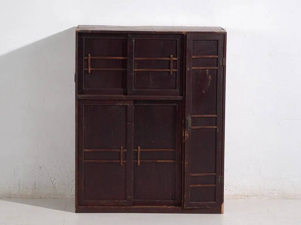 Old Japanese Tansu wardrobe – Showa period (c.1926-1970) #17