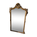 gilded wood mirror