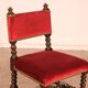 chaise d'enfant de style louis -19° siècle