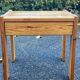 Commode table d'appoint scandinave en bois massif