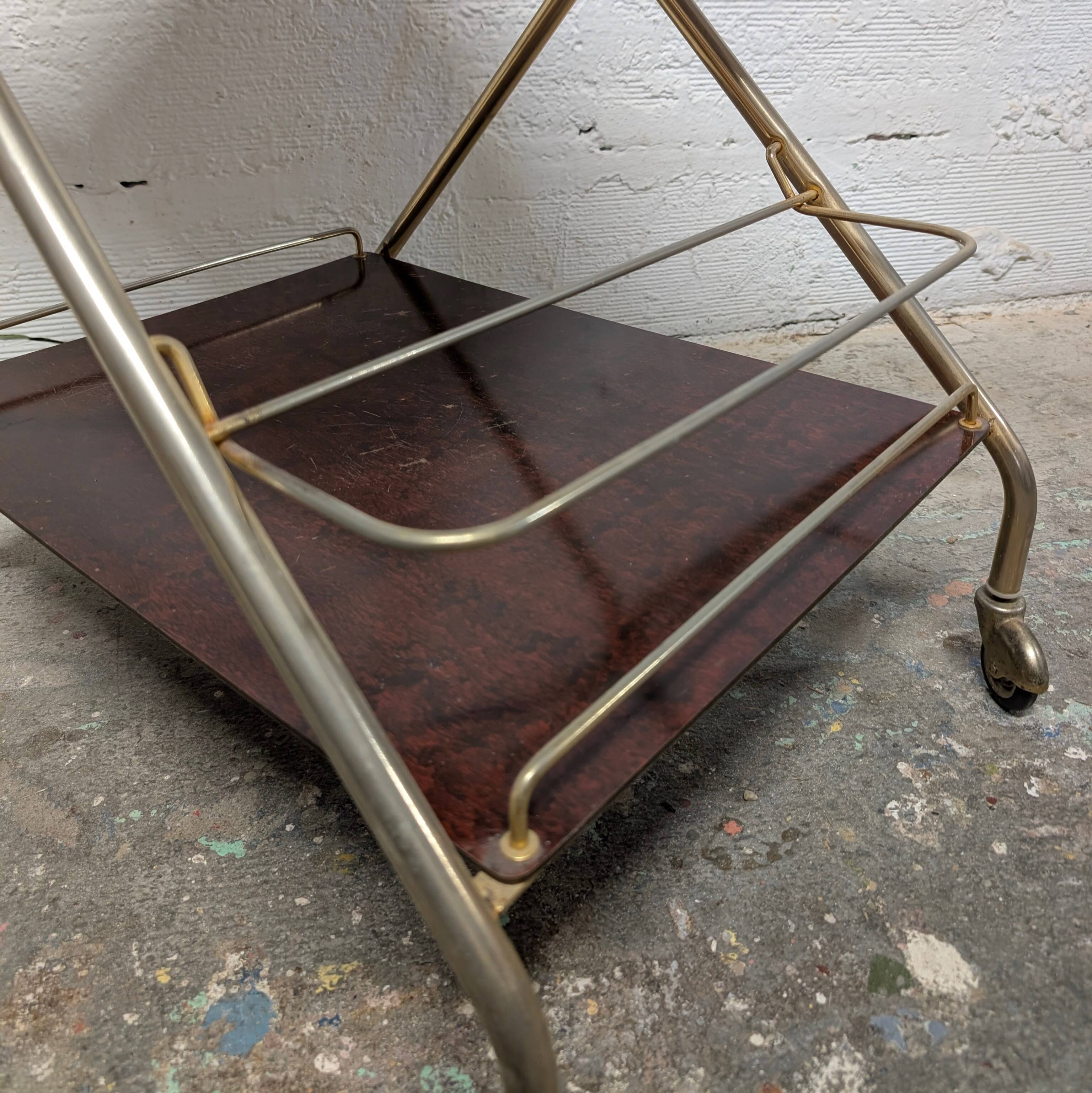 Vintage rolling trolley