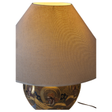 Handmade Asian style lamp in ceramic