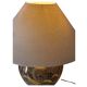Handmade Asian style lamp in ceramic
