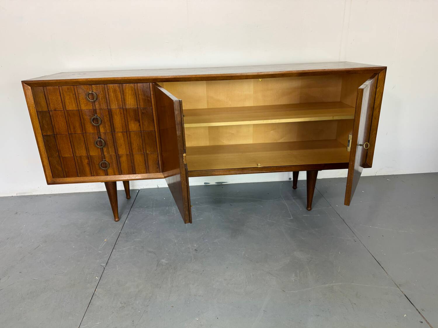 Enfilade Vintage Moderne Mid-Century par AA Patijn pour Zijlstra Joure, 1