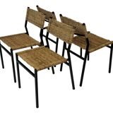 Vintage set of 4 chairs - Se05 Martin Visser - Spectrum - 60's Design