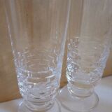 4 champagne flute - Vannes crystal