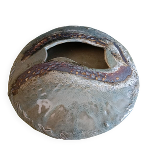 Vase en terre cuite vernissée