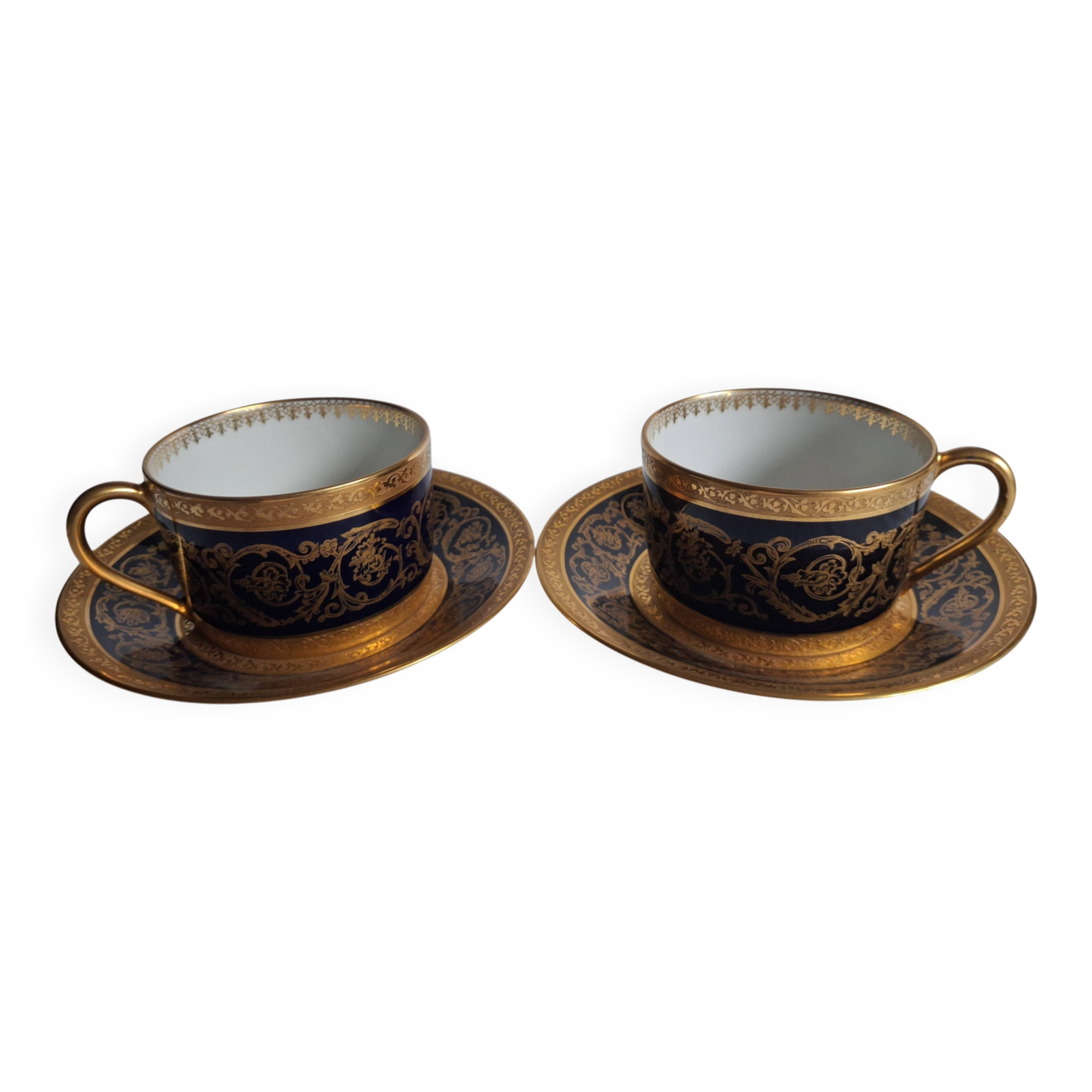 2 tasses à thé haviland
