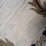 Vintage Tibetan Art Deco Khaden rug 92cm x 206cm 1960s