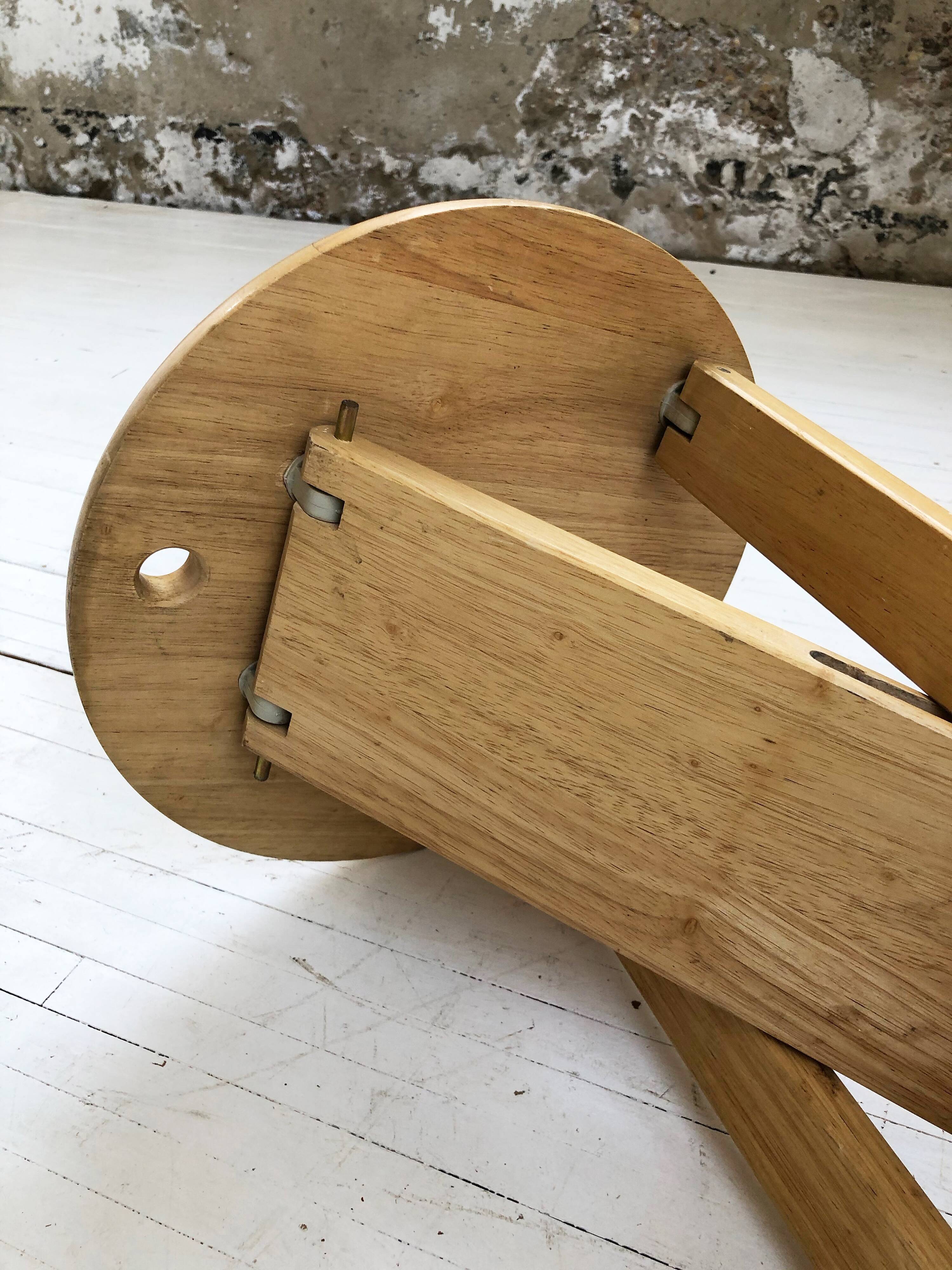 Adrian Reed Beech Tabouret