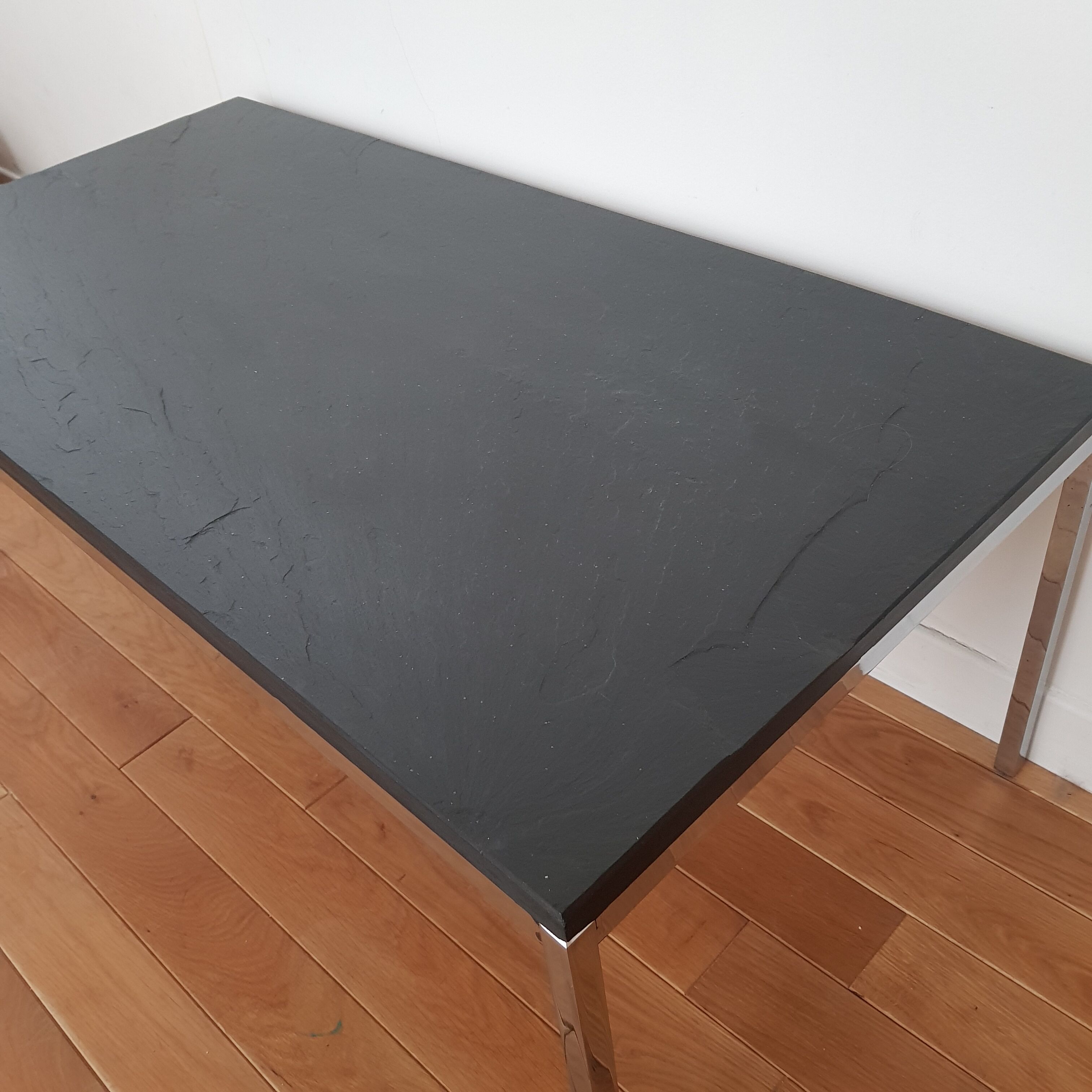 Florence Knoll's slate coffee table