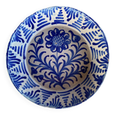 Large hollow ceramic dish from Spain