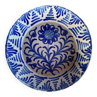 Large hollow ceramic dish from Spain