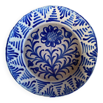 Large hollow ceramic dish from Spain