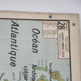 Vidal lablache school wall map 28 and 28 bis