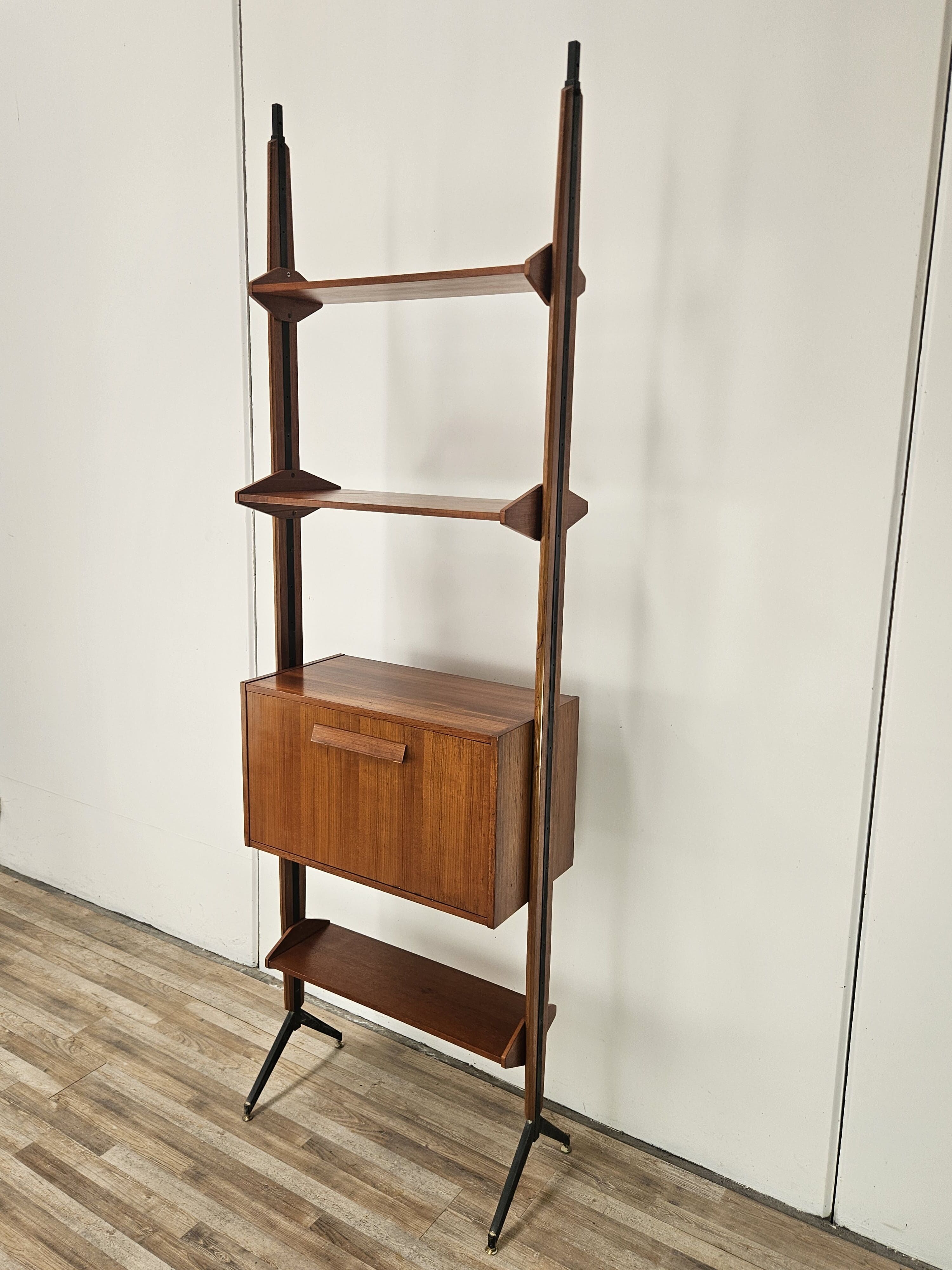 Swedish teak bookcase from the 1960s