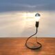 Lightworm minimalist table lamp by Walter Schnepel for Tecnolumen.