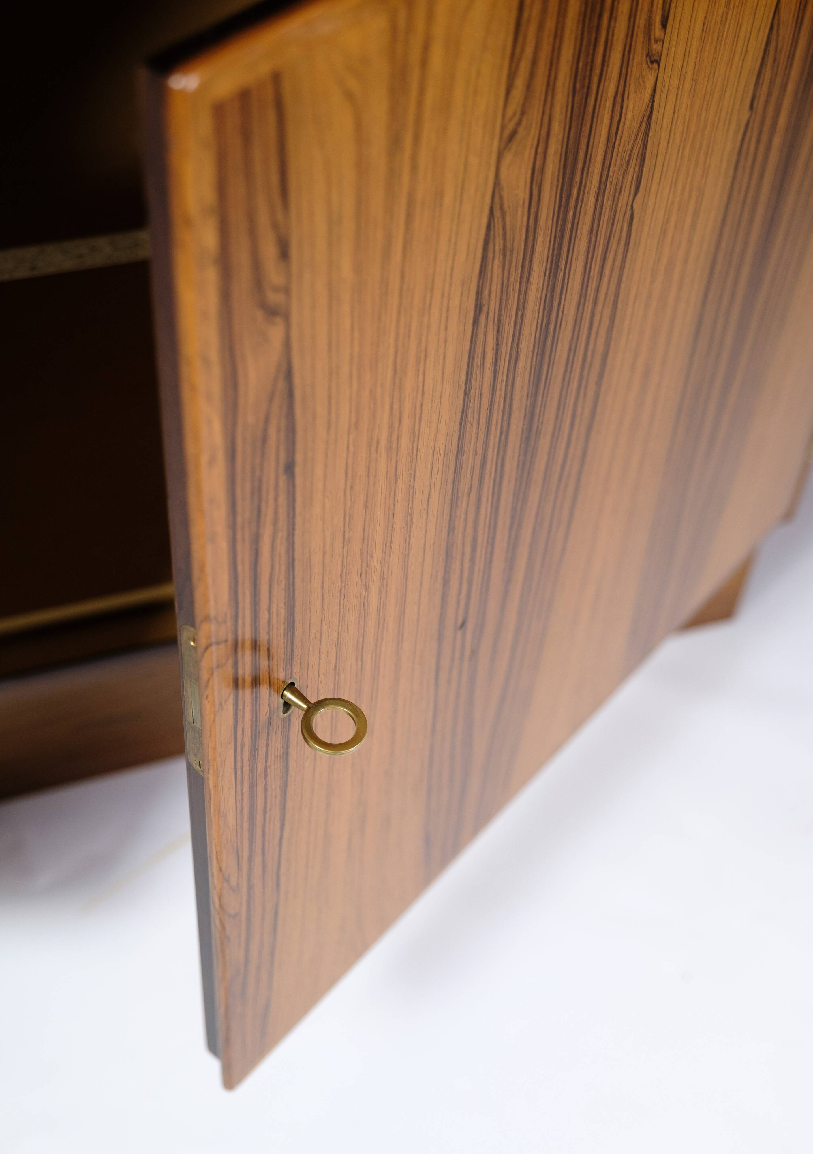 Bookcase Made In Rosewood By Hundevad Furniture From 1960s