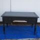 Black desk